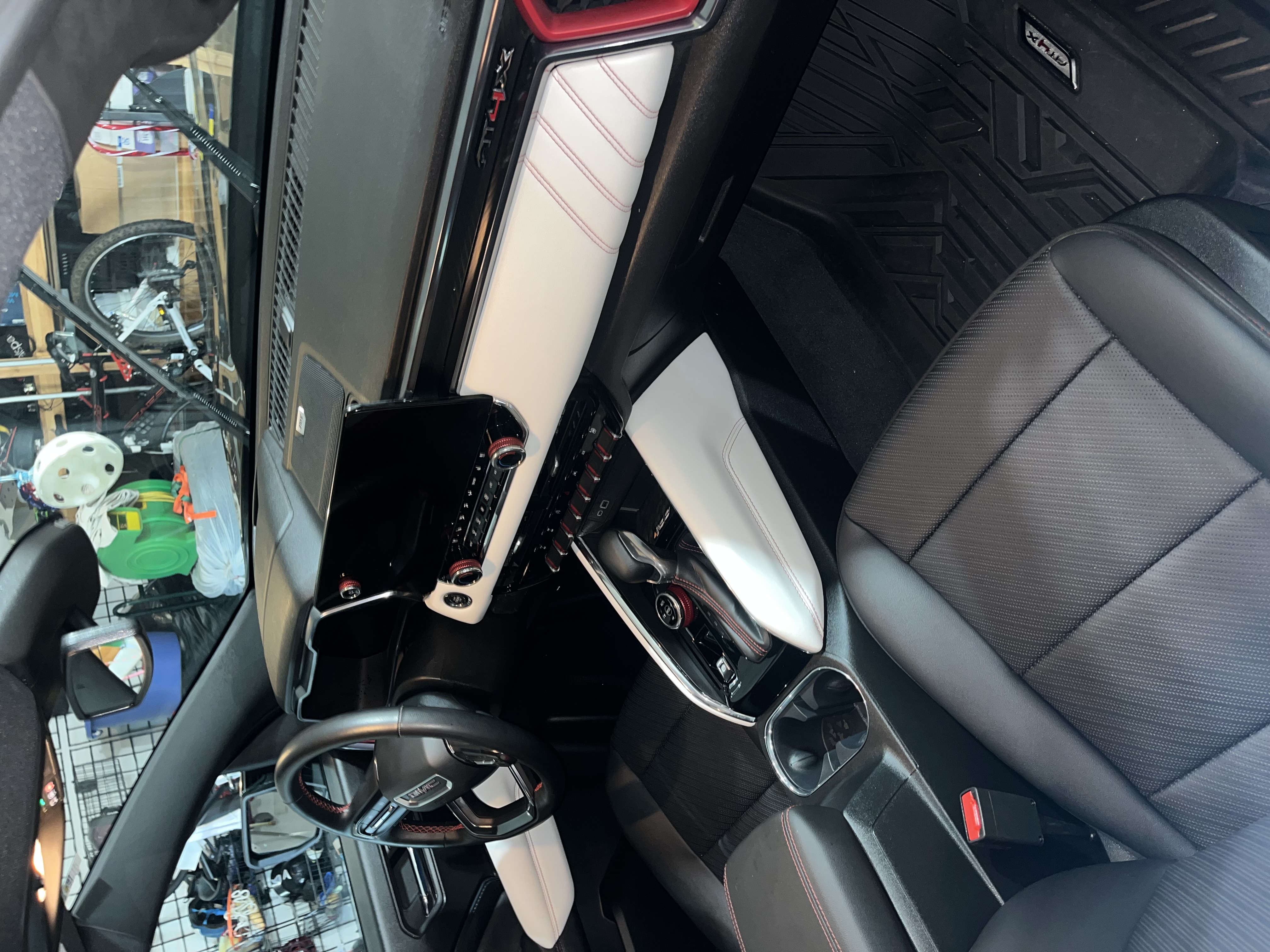 Professional car interior detailing