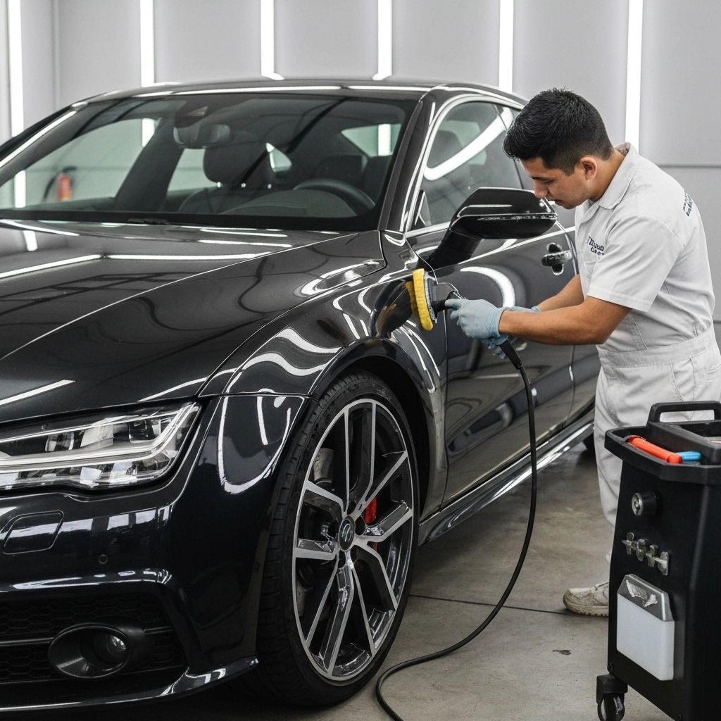 Professional car detailing service